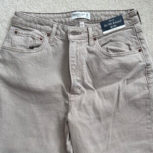 Abercrombie & Fitch Women’s 90s relaxed curve love high rise